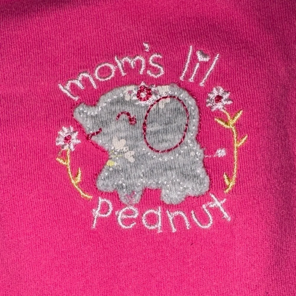 Jumping Beans Bright Pink Baby Onesie and Matching Pants